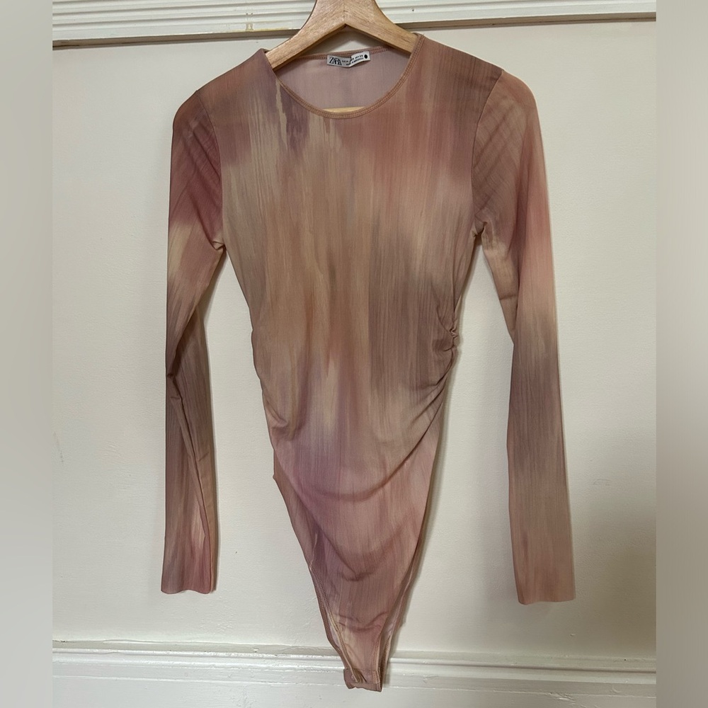 Zara mesh bodysuit MEDIUM sold out